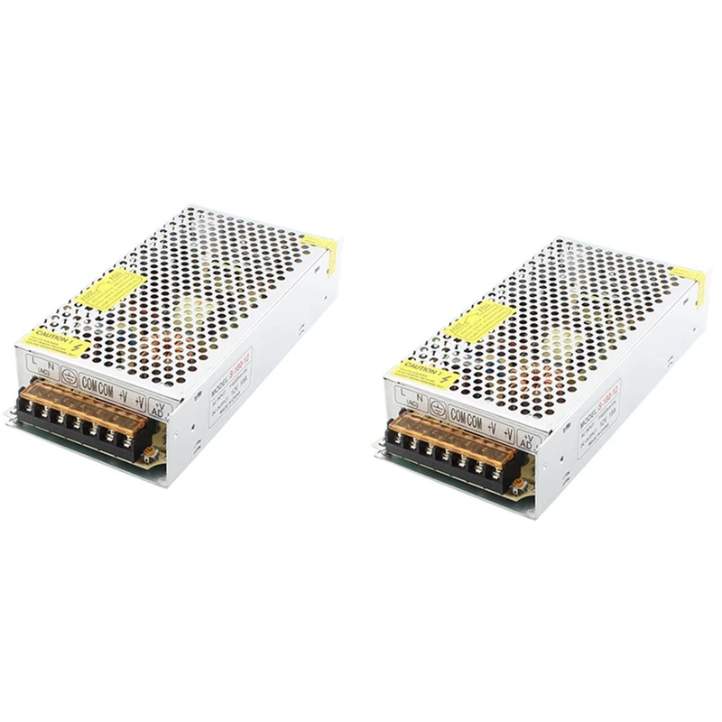 

2X S-180-12 LED Strip Light Display Switch Power Supply DC 12V 15A 180W