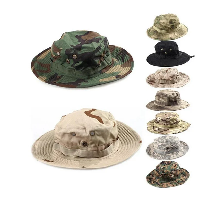 Tactical Boonie Cap Camouflage Field Combat Hunting Cap Summer Outdoor Fishing Hiking Camping Sports Hat Emersongear