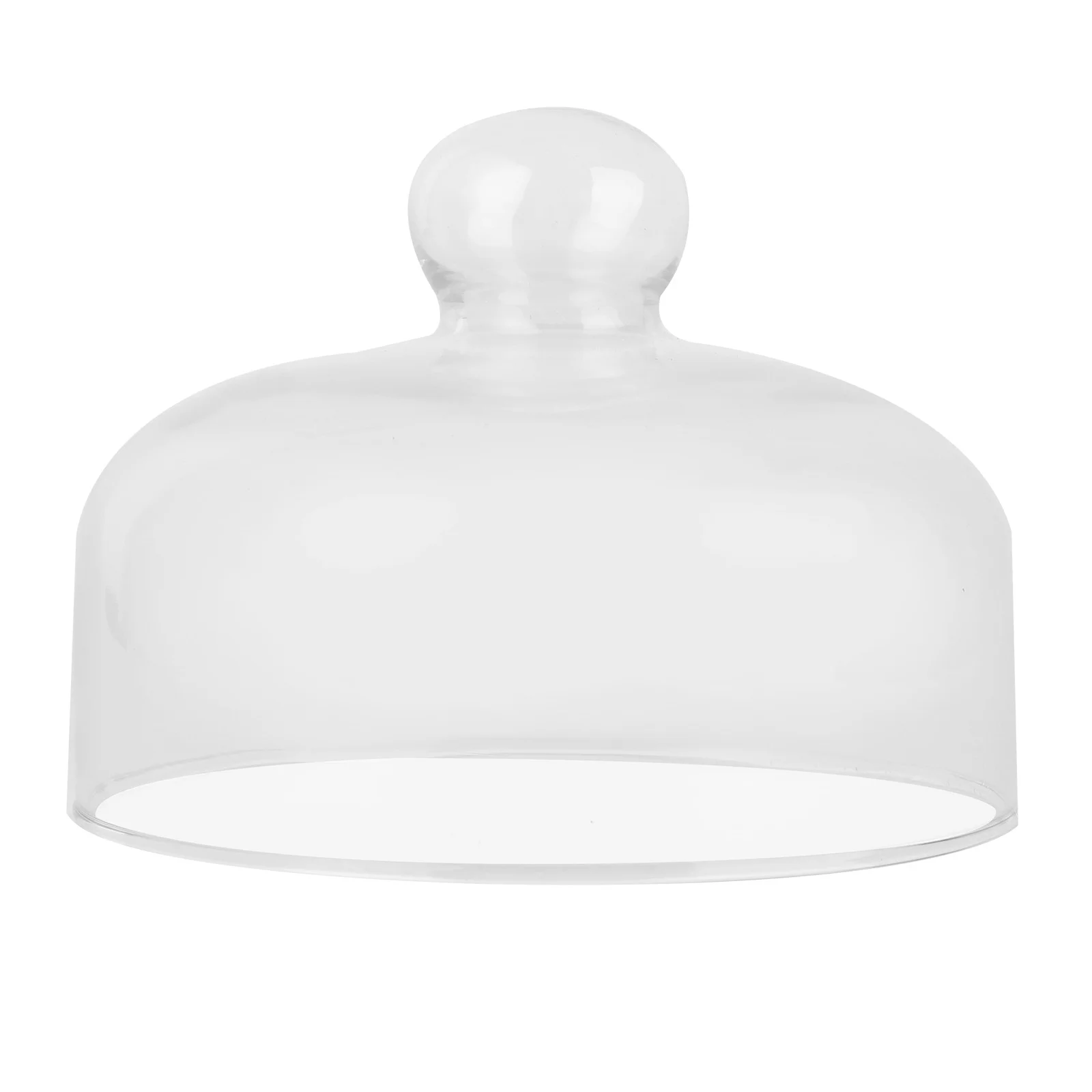 

Dome Cover Food Cake Glass Display Dessert Serving Stand Covers Tent Plate Cheese Clear Lid Protector Mini Case Bell Cloche Dish