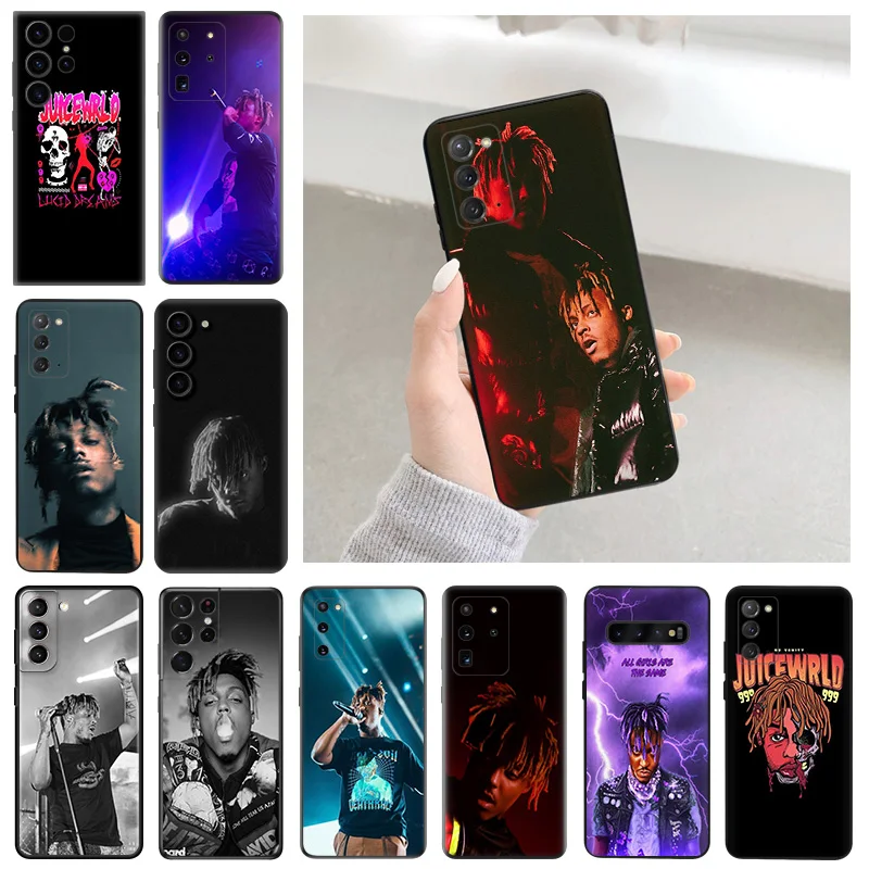 Per Samsung Galaxy S21 Fe S22 S23 Ultra 5G S20 Plus S10 Lite S9 S8 Juice Wrld Custodia Morbida Per Telefono