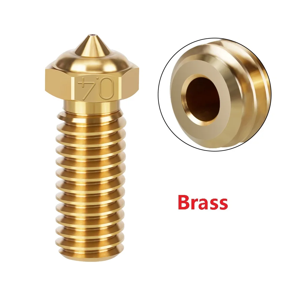 Trianglelab QD Nozzle 0.4mm - Hardened Steel Hotend Nozzle For Qidi X-Max 3 & Smart 3