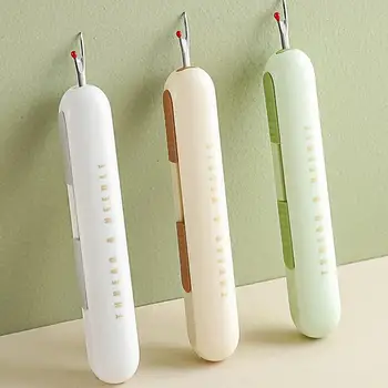 Seam Thread Remover 2-in-1 Threader Stitching Remover Double End Design Manual Sewing Tools Sewing Accessories for The Elderly 1