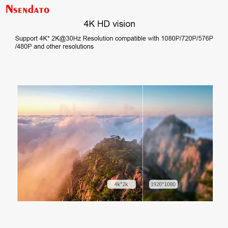 HDMI Splitter 1 in 4 Out 1 In 2 out 4K HDMI Video Distributor Amplifier 4/2 Display For PS5 HDTV xBox PC TV Monitor Projector