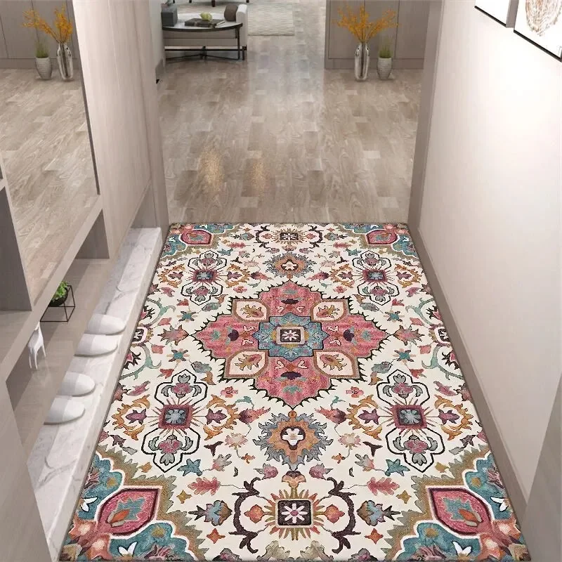 American Country Style Shaggy Carpet For Living Room Bedroom Bedside Entryway shaggy rugs