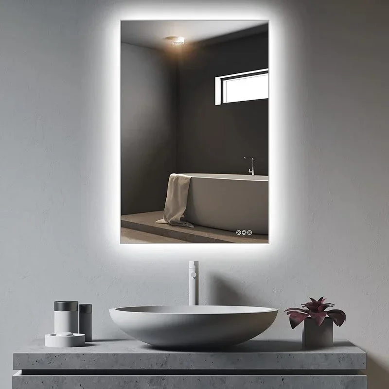 3D DIY Acrylic Stickers Reflective Oval Pattern Wall Sticker Mirror Stickers Bathroom Decoration Wall for Home