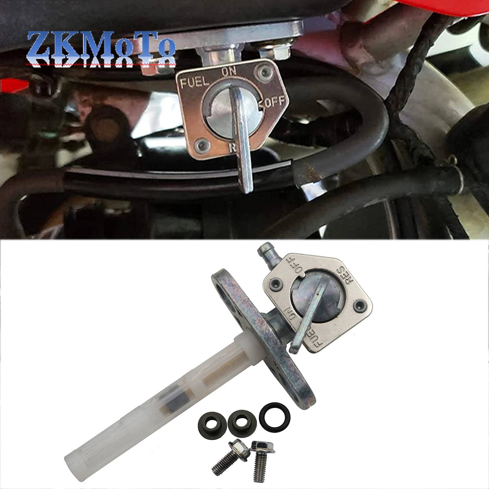 

Gas Fuel Tank Switch Petcock Valve for Honda CRF50F CRF70F CRF80F CRF100F XR50R XR70R XR80R XR100R Replace 16960-GEL-701