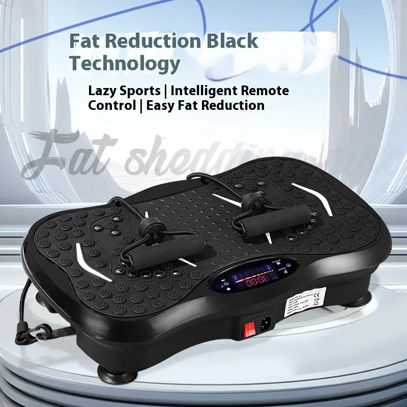 무소음 모터 속도 조절 3D 전신 진동 플레이트 운동 기구 가정용 피트니스 운동 플랫폼 수직 방향