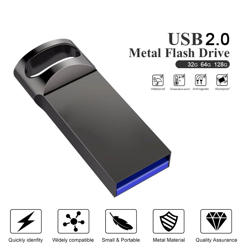 Tanio Szary USB 2.0 Flash Drive sklep