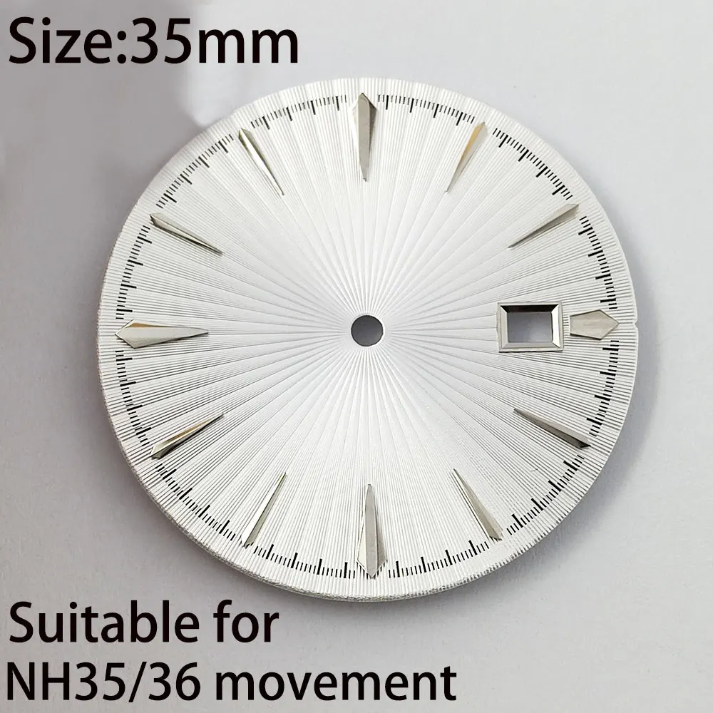 Fashionable 35mm Watch Dial in Various Colors