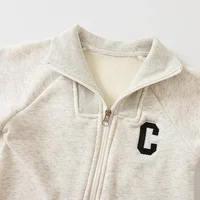 2024 Autumn Winter Baby Rompers Thick Lining Boys Jumpsuits Fur Lining Toddler Clothes Boys Outfit 4