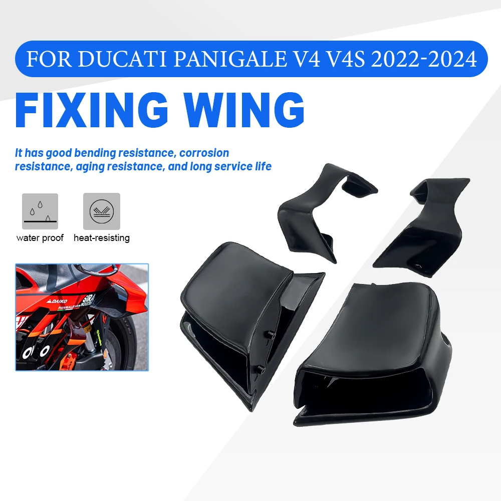 Carena Lato Ala Fissa Per Ducati Panigale/ Streetfighter Panigale V4 V4S V4R Superleggera V4 2022-2024 Accessori Moto