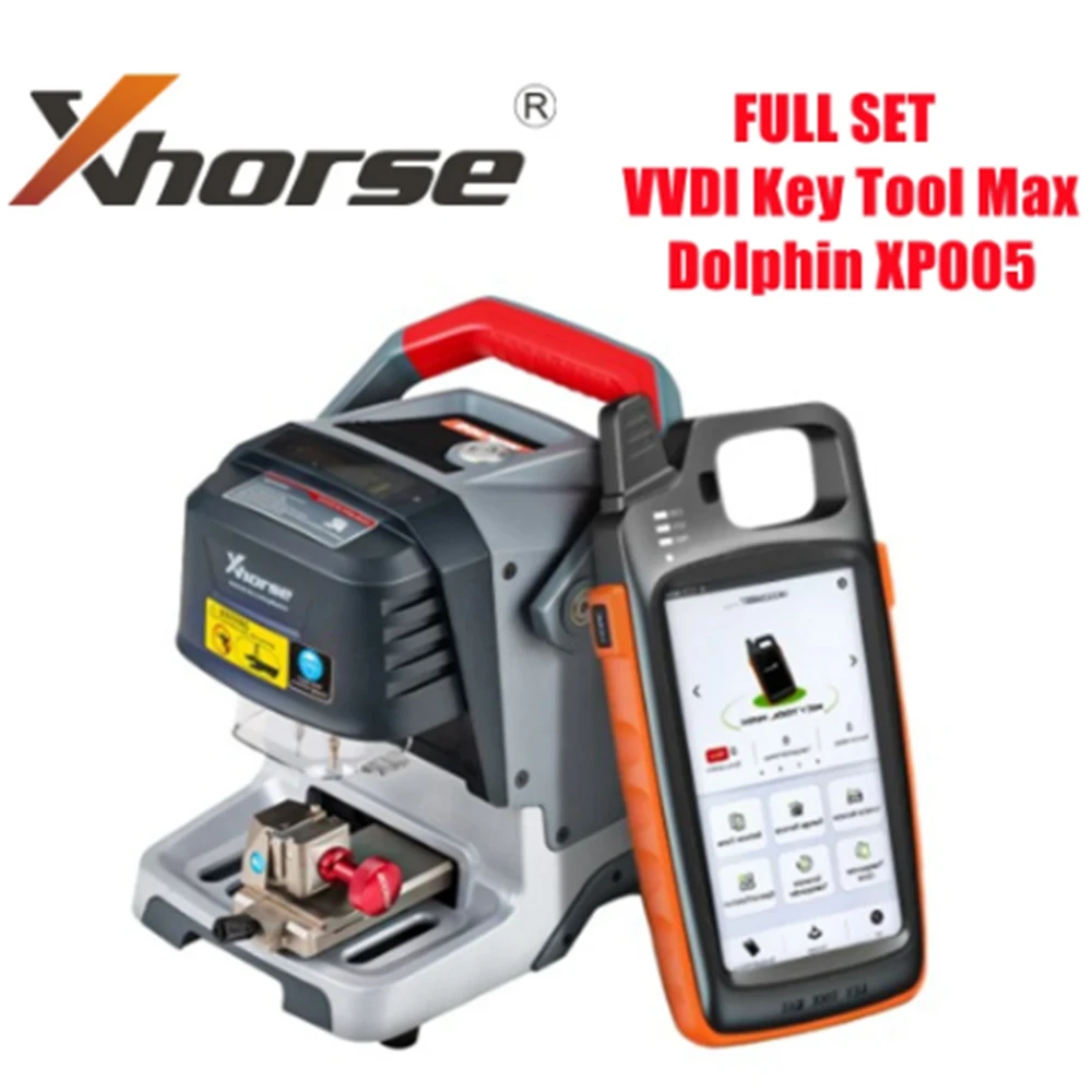 

Xhorse Condor Dolphin XP005 Automatic Key Cutting Machine XP-005 Works on IOS & Android Via Bluetooth and VVDI Key Tool Max pro