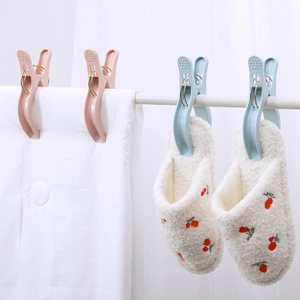 2pcs Windproof Fixing Clip Embroidery Handmade Plastic Non Slip Clamp Accessory