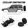 NEW 1:18 Full Scale Simulation Model Jeep RC Car 2.4G 4WD Motor Pickup Climbing Off-Road Model Car Toys 4