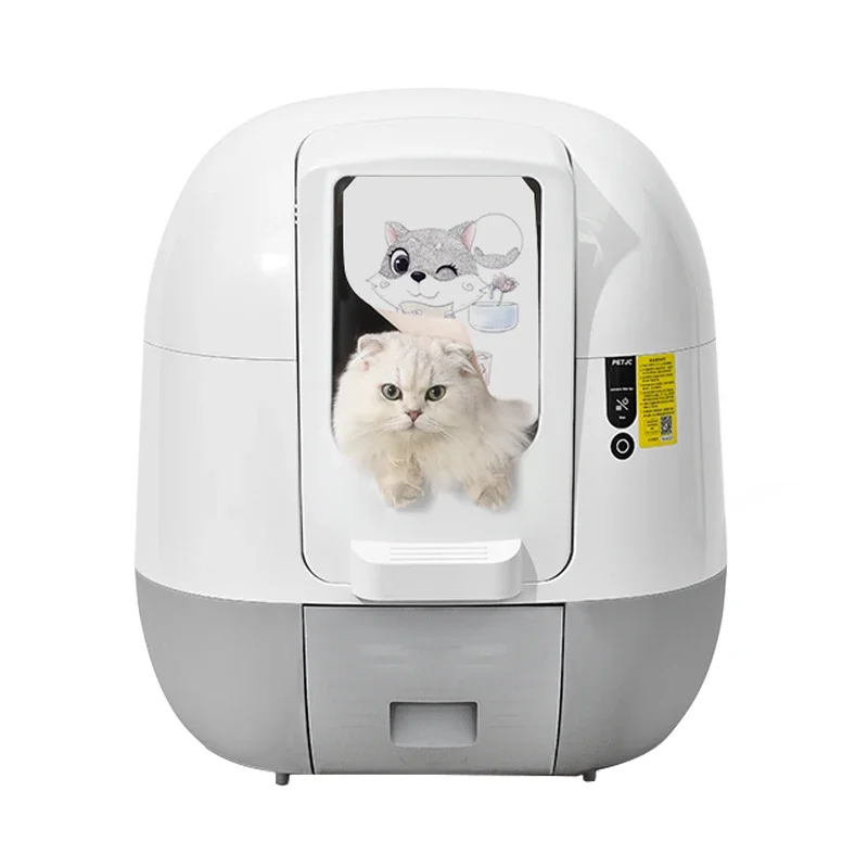 

Automatic Cat Litter Box Intelligent Cat Toilet Electric Fully Closed Super Large Cat Supplies Anti-spatter Shovel Machine