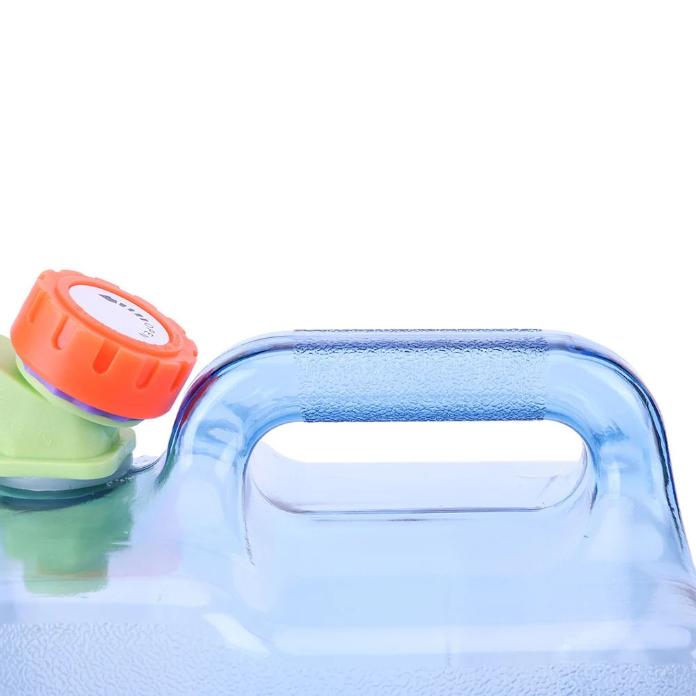 Water Storage Bag 3L Drinking Water Jug with Spigot Camping Water Tank Multifunction Storage Carrier Leakproof for Hiking Self-Driving Tour