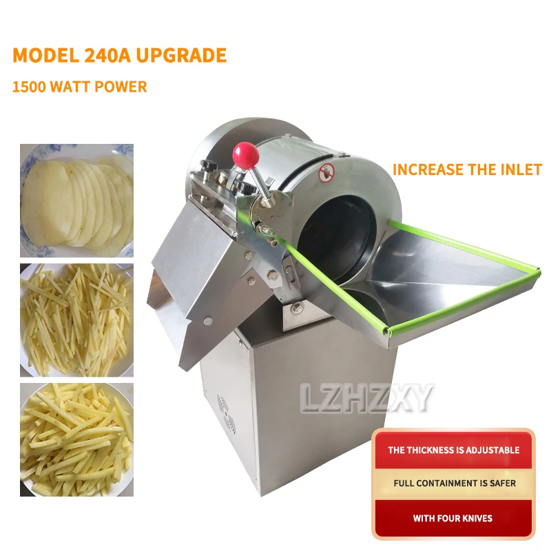 

3MM/6MM Commercial Onion Potato Chips Slicer Slicing Machine Manual/Electric Carrot Silk Cutter Machine Vegetable Fruit Slicing