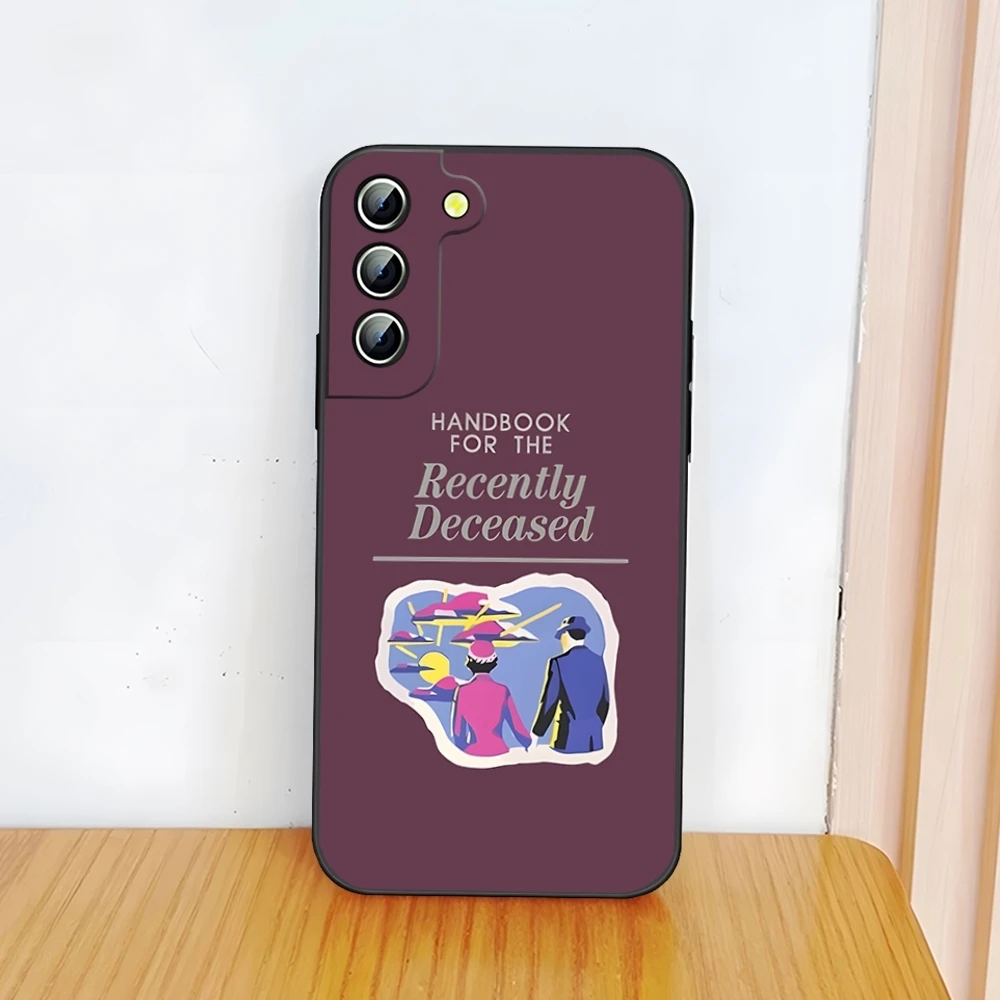 thumbnail image 1 of B-Beetlejuices Handbook Phone Case for Samsung S24 Ultra S22 S23 S20 Fe S21 Plus Galaxy A54 A34 A24 A53 Note 20 Back Cover, 1 of 5