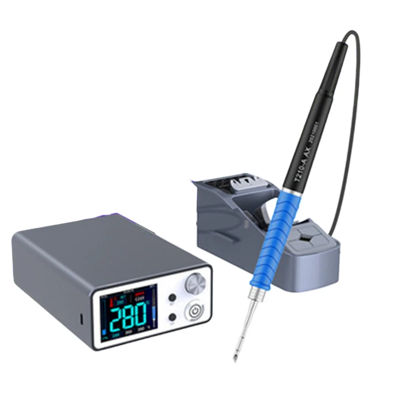 

T3B Intelligent Soldering Station With T210 Series Handle Electric Set For SMD BGA Repair Tool Accessories EU Plug
