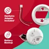 BRK SC9120B-3 Hardwired Smoke and Carbon Monoxide (CO) Detector with Battery Backup, White, Pack of 3 5