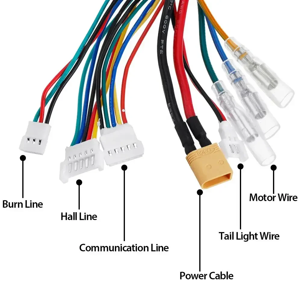 6 Stuks Motor Controller 42V 350W Bluetooth-Compatibele Dc Motor Regelaar Snelheidsregelaar Voor Xiaomi Scooter Elektrische Fiets Fiets