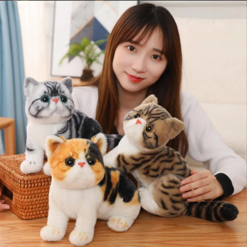 

Cute Simulation Cartoon Cat Stuffed Children Plush Toy