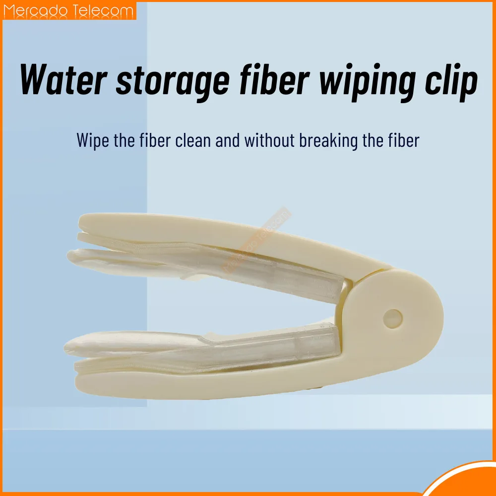 New Fiber Cleaning Clip Water storage fiber wiping clip
