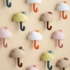 4PCS Cloud Hook Sticky Wall-mounted Seamless No-Punch Bathroom Sticky Hook Multifunctional Auxiliary Hook Storage Supplies 1