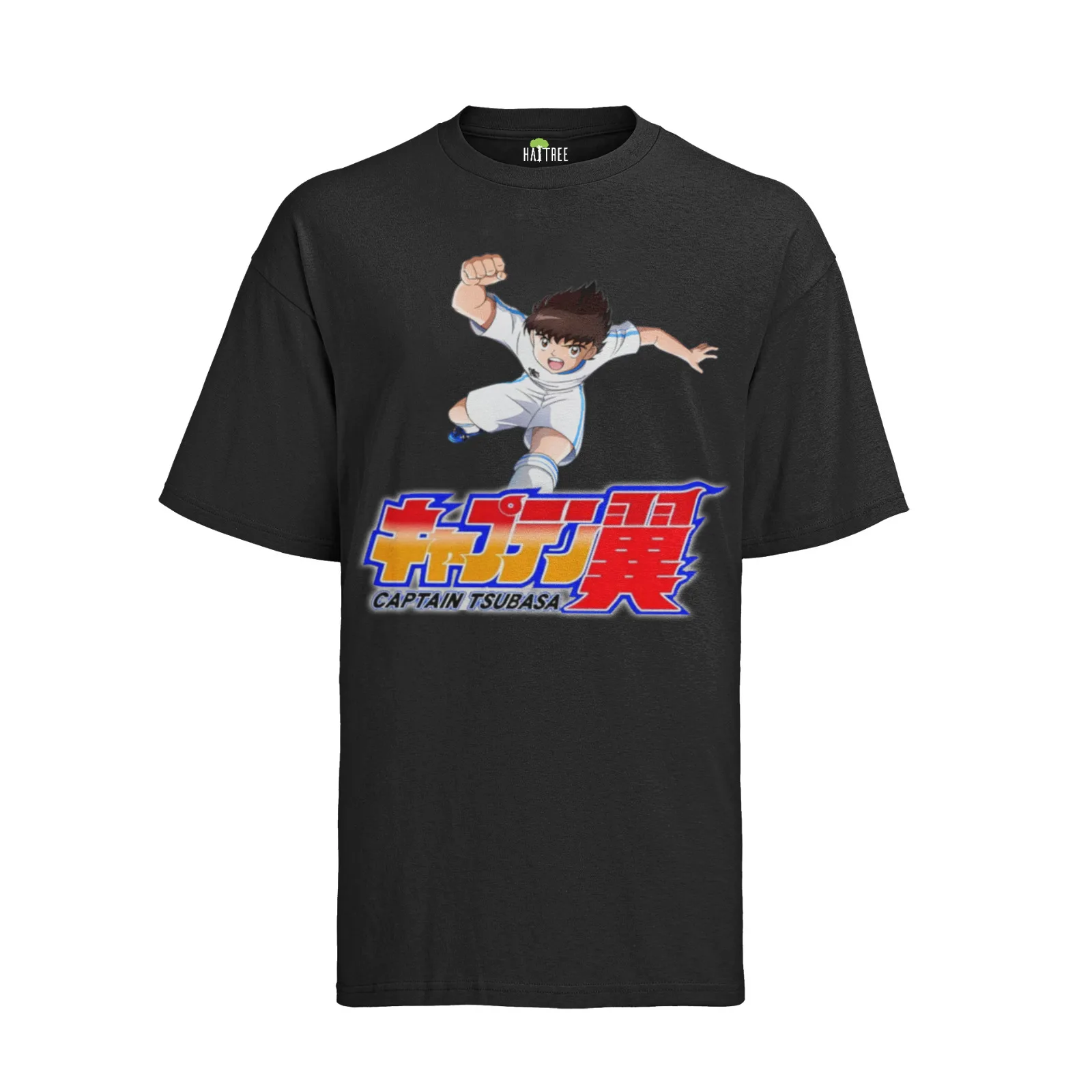 T-Shirt Da Calcio Da Uomo Retrò Kickers Captain Tsubasa Anime Old School Comic Football Kick