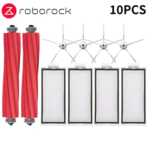 Roborock Q7 Max / Q7 Max+ / Q7 Plus / T8 Hepa Filter Robot Vacuum Cleaner Spare Parts Main Side Brush Mop Cloth Dust Bag - Image 16