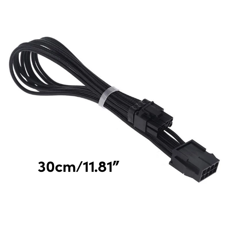 GPU PCIe to 8Pin (6+2) PCIExpress Power Supply Adapter Graphics Video Card Power Extension Cable for PC Computer