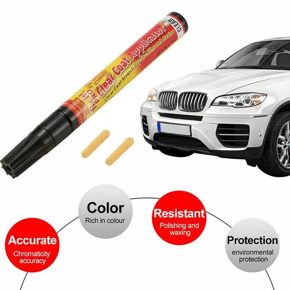 Car Scratch Repair Remover Pen Car-styling Portable It Fix Coat Pen Universal Applicator Pro Paint Clear Auto Portable Tool B2P0