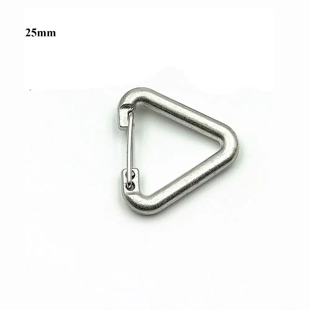 Description Picture 4 of itemHigh Quality Triangle Carabiner Alloy 20/25mm Outdoor Snap Clip Bottle Hook Outdoor Tool