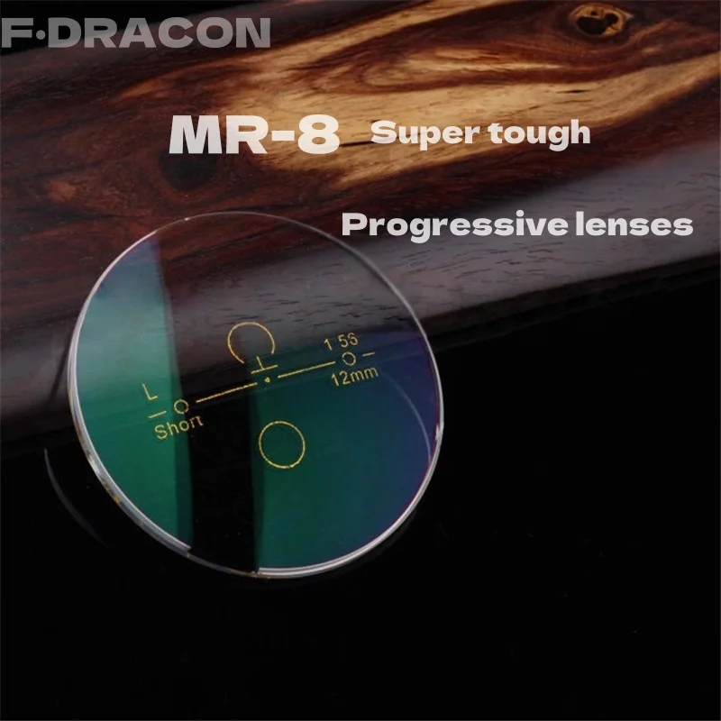 MR-8 rahmenlose Brille spezielle ultra harte und ultra dünne Gleit sicht gläser hochfeste verschreibung pflicht ige Multifokal linsen