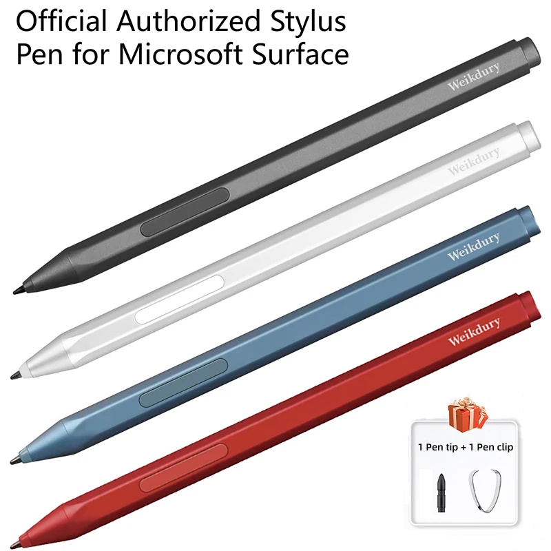 Caneta Stylus Caneta de Superfície Oficial Autorizada para Microsoft Surface Pro x Livro Computador Portátil Estúdio Micrsurface go Caneta Tablet Touch - Imagem 3