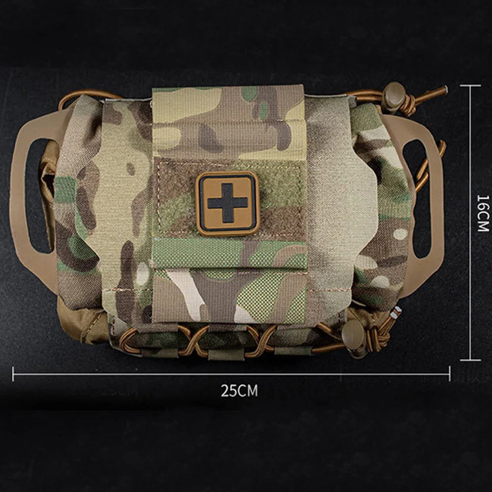 

Hot Sale Medical Pouch IFAK Pouch Tactical Molle Pouch Military First Aid Kits Bag Survival Kit Hunting Bag