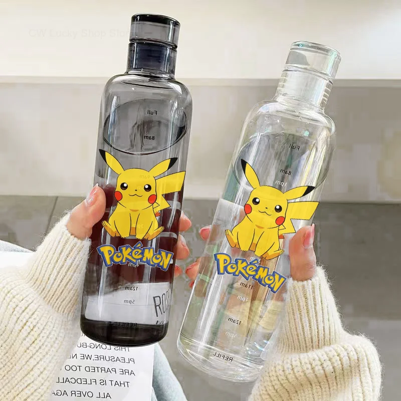 Gobelet D'eau Pokémon Pikachu Pour Enfants, En Plastique, Haute Capacité,  Résistant Aux Chutes, Pour Le Sport, 560ml - Action & Figurines - AliExpress