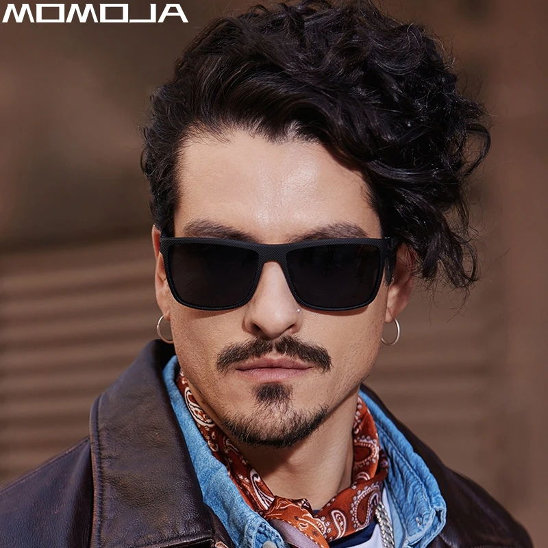 

MOMOJA New Fashion Eyeglasses Ultra Light Business Square TR90 Sunglasses Optical Prescription Glasses Frame For Men Women c1735