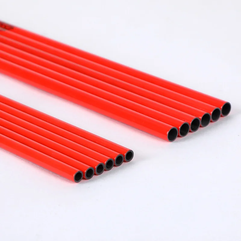 Carbon Arrow Shafts 12/18pcs ACCMOS Arrow Shaft Pure Carbon 32inch Spine 300 340 400 500 600 700 800 ID 6.2/4.2mm for Archery Hunting/Shooting