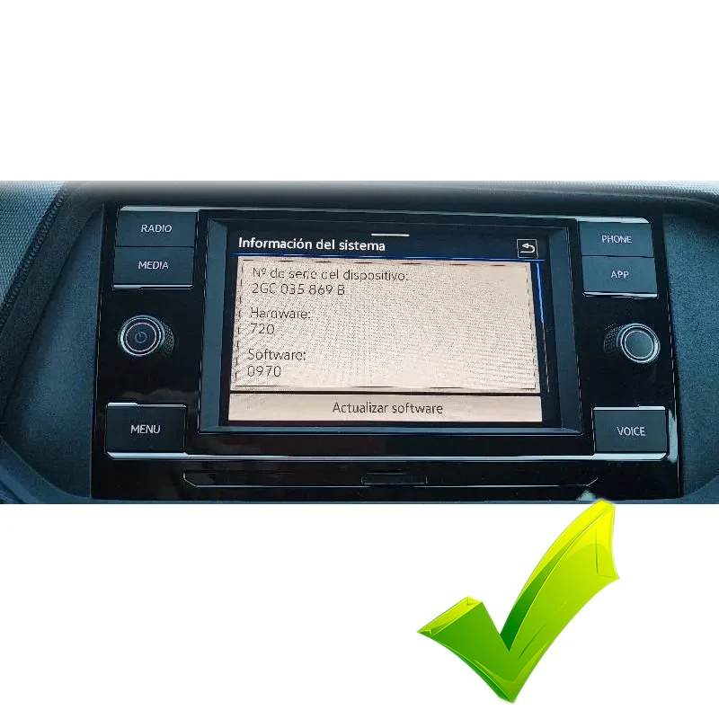 Vkauto VW T-cross t cross Canbus Dynamic Trajectory Camera Rear View Camera Work MIB Unit Plug & Play rear camera rear view camera