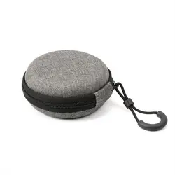 Compact EVA Zipper Travel Pouch for Headphones and Accessories (A)