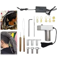 Machine à tresser les cheveux automatique Portable, outil de coiffure électrique, tresse rapide pour bricolage, Dreadlocks, Salon de tissage de cheveux professionnel 1