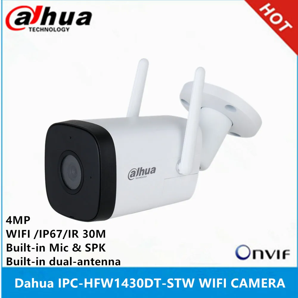 Dahua IPC-HFW1430DT-STW 4MP IR30M IP67 built-in MIC SPK Bullet