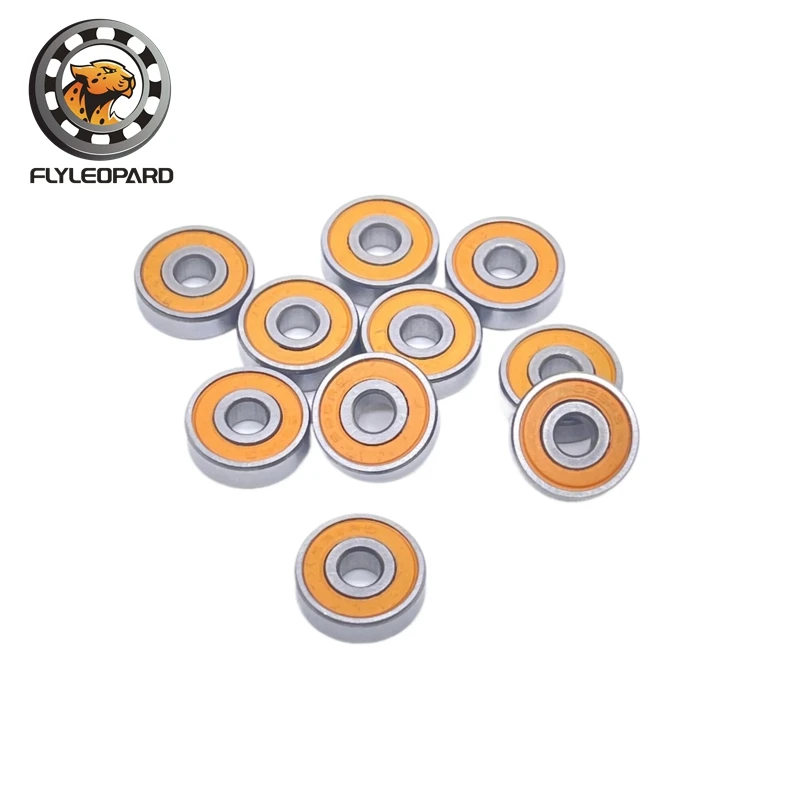 10PCS Miniature Bearing 683RS ABEC-7 3x7x3 mm Ball Bearings 618/3 RS 683 2RS 683-2RS With Orange Sealed ball bearings
