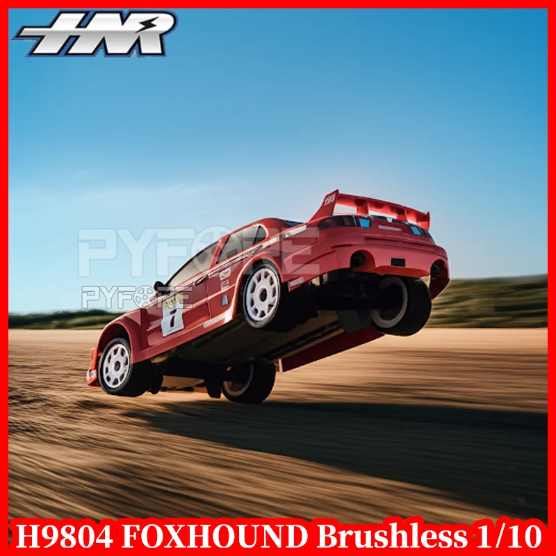 FOXHOUND 1/10 ブラシレスラリーカー HNR H9804 FOXHOUND ブラシレスラリー 1/10 RCドリフトカー 電動