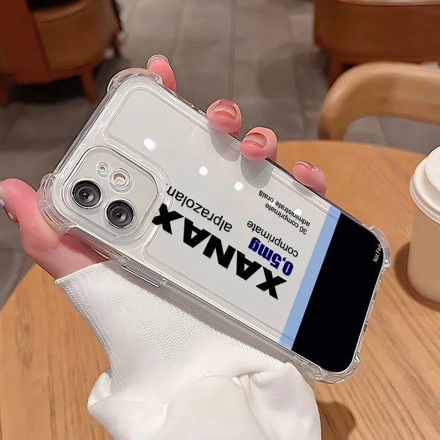 Vive CALLION 箱付き XANAX Chill Pill Phone Case For vivo V40 V30 V29 V27 V27E