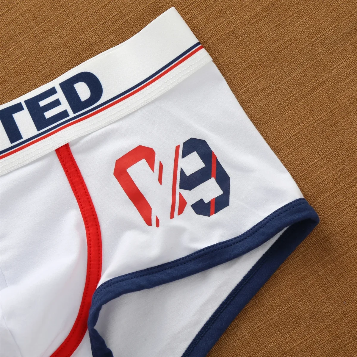 Men's Korean Letter Pure Cotton Low Waist Underwear Elastic Style Fashion Trendy Flat Corner Pants — view 6