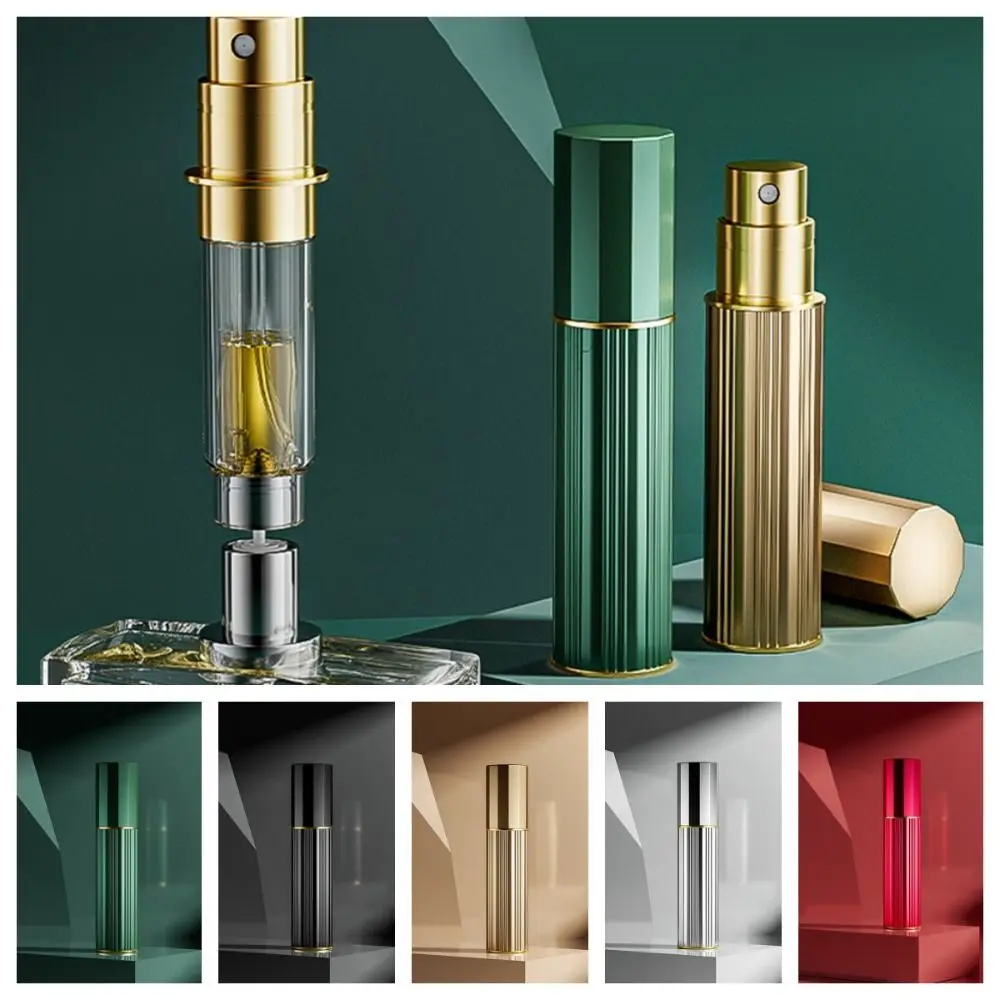 Fragrance Bottom-filled Bottle Fine Mist Atomizer 5ML Spray Bottle Cologne Moisturizer Self-pumping Atomizer