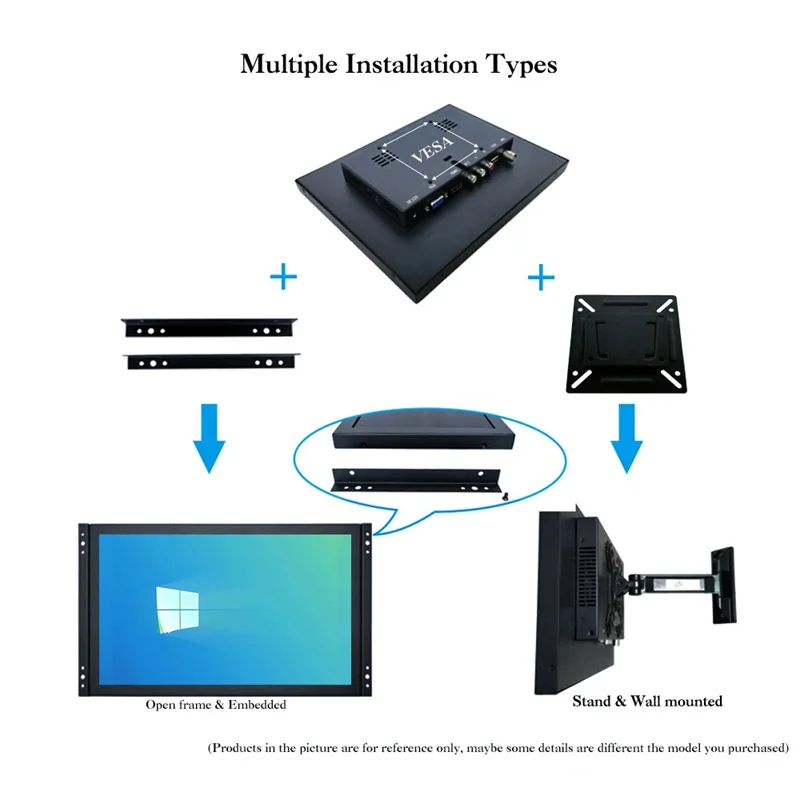 Zhixianda    ġ LCD ÷,   , DVI HDMI VGA USB, 19 ġ, 1280*1024