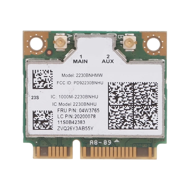 

16FB 2230BNHMW 2230N Half Mini Pci-e 300 Мбит/с + Bluetooth4.0 Беспроводная карта Wlan Wi-Fi